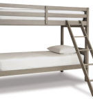 Signature Design by Ashley Lettner Twin over Twin Bunk Bed and 2 Mattresses