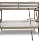 Signature Design by Ashley Lettner Twin over Twin Bunk Bed and 2 Mattresses