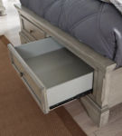 Signature Design by Ashley Lettner Full Sleigh Bed-Light Gray