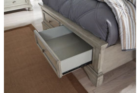 Signature Design by Ashley Lettner Full Sleigh Bed-Light Gray