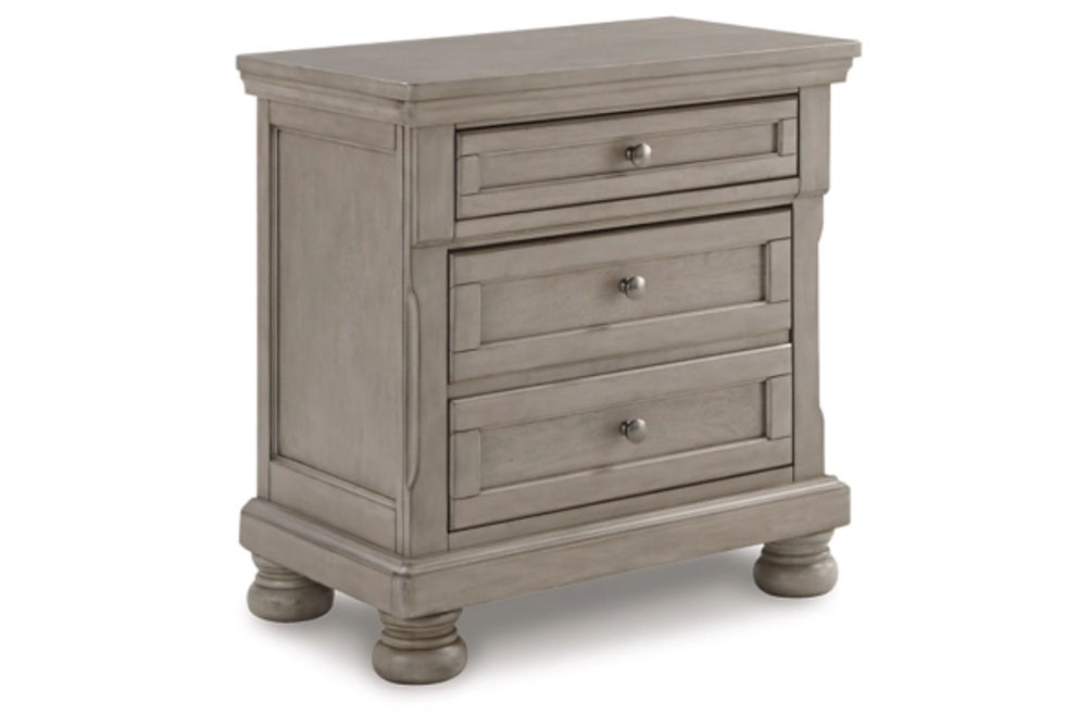 Signature Design by Ashley Lettner Queen Panel Bed, Dresser, and Nightstand-Li