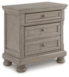 Signature Design by Ashley Lettner Queen Panel Bed, Dresser, and Nightstand-Li