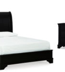 Signature Design by Ashley Chylanta Queen Sleigh Bed, Dresser and Mirror