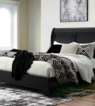 Signature Design by Ashley Chylanta Queen Sleigh Bed, Dresser and Mirror