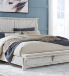 Signature Design by Ashley Brashland Queen Panel Bed-White