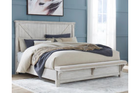 Signature Design by Ashley Brashland Queen Panel Bed-White