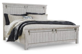 Signature Design by Ashley Brashland Queen Panel Bed-White