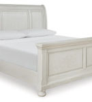 Signature Design by Ashley Robbinsdale King Sleigh Bed-Antique White