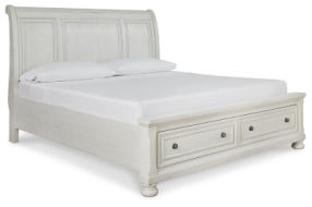 Signature Design by Ashley Robbinsdale Queen Sleigh Bed with Storage