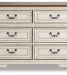 Signature Design by Ashley Realyn Full Panel Bed, Dresser and Nightstand-Chipp