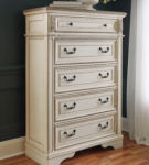 Signature Design by Ashley Realyn Full Panel Bed and Chest-Two-tone