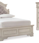 Signature Design by Ashley Realyn Full Panel Bed and Chest-Two-tone