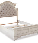 Signature Design by Ashley Realyn Full Panel Bed and Chest-Two-tone