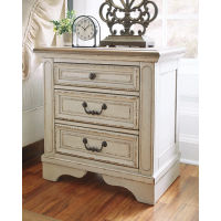 Signature Design by Ashley Realyn Full Panel Bed, Dresser, Mirror and Nightsta