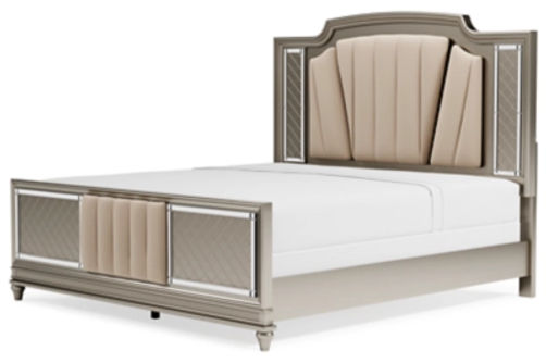 Chevanna California King Upholstered Panel Bed