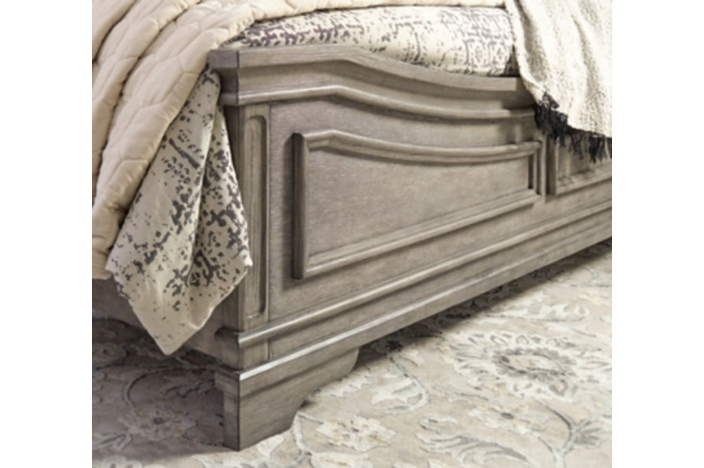 Signature Design by Ashley Lodenbay King Panel Bed-Antique Gray