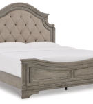 Signature Design by Ashley Lodenbay King Panel Bed-Antique Gray