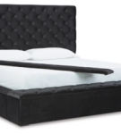 Signature Design by Ashley Lindenfield California King Upholstered Storage Bed