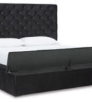 Signature Design by Ashley Lindenfield California King Upholstered Storage Bed