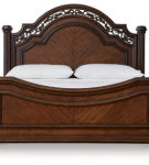 Signature Design by Ashley Lavinton Queen Poster Bed-Brown