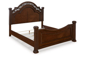 Signature Design by Ashley Lavinton Queen Poster Bed-Brown