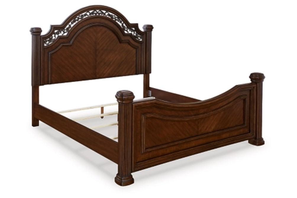 Signature Design by Ashley Lavinton King Poster Bed-Brown
