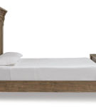 Signature Design by Ashley Markenburg Queen Panel Bed with Mirrored Dresser