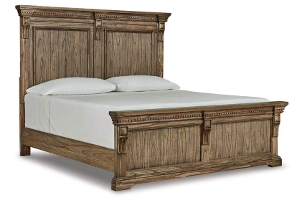 Signature Design by Ashley Markenburg California King Panel Bed-Brown
