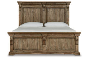 Signature Design by Ashley Markenburg King Panel Bed-Brown