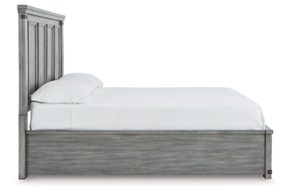 Signature Design by Ashley Russelyn California King Storage Bed-Gray