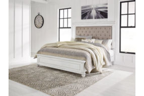 Benchcraft Kanwyn Queen Panel Bed-Whitewash