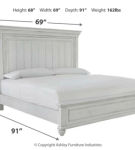 Benchcraft Kanwyn Queen Panel Bed-Whitewash