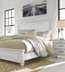 Benchcraft Kanwyn King Panel Bed-Whitewash