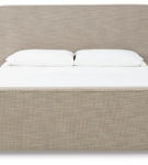 Signature Design by Ashley Dakmore California King Upholstered Bed, Dresser an