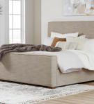 Signature Design by Ashley Dakmore California King Upholstered Bed-Brown