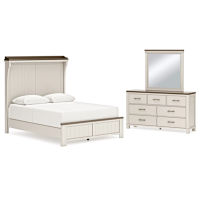 Signature Design by Ashley Darborn Queen Panel Bed, Dresser and Mirror