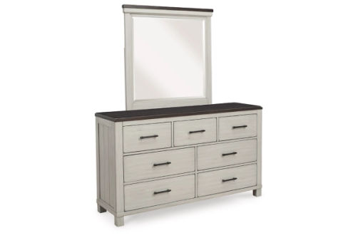 Signature Design by Ashley Darborn Queen Panel Bed, Dresser and Mirror