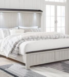 Signature Design by Ashley Darborn King Panel Bed, Dresser and Mirror