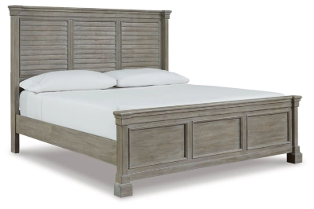 Signature Design by Ashley Moreshire King Panel Bed-Bisque