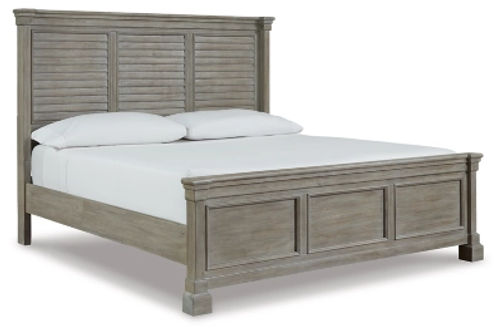 Signature Design by Ashley Moreshire King Panel Bed-Bisque