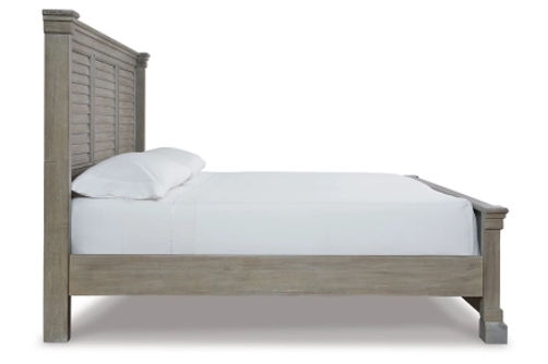 Signature Design by Ashley Moreshire California King Panel Bed-Bisque