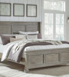 Signature Design by Ashley Moreshire King Panel Bed-Bisque