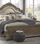 Signature Design by Ashley Charmond California King Upholstered Sleigh Bed