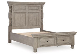 Millennium by Ashley Harrastone Queen Panel Bed-Gray