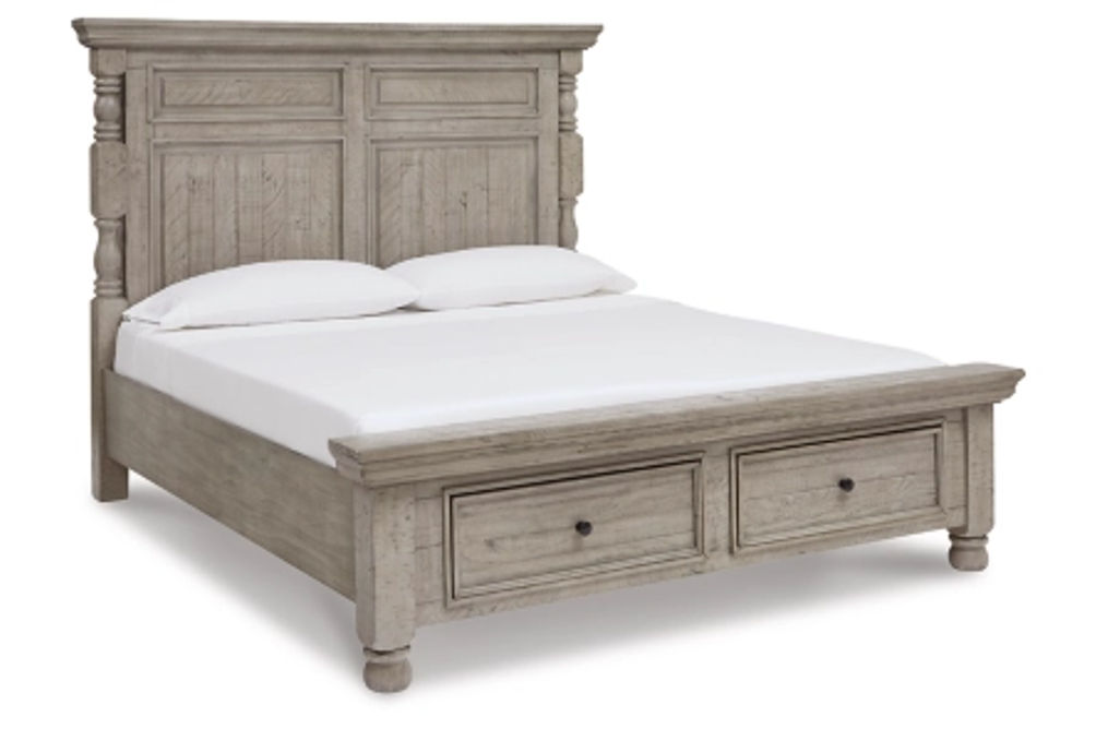 Millennium by Ashley Harrastone California King Panel Bed-Gray