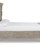 Millennium by Ashley Harrastone King Panel Bed-Gray