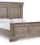 Signature Design by Ashley Blairhurst California King Panel Bed-Light Grayish