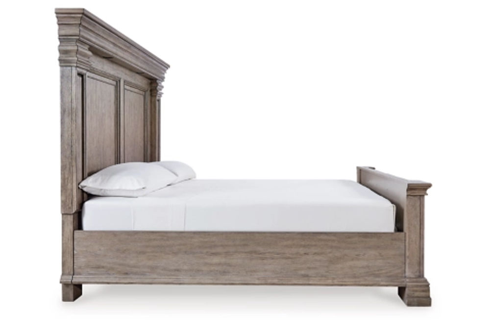 Signature Design by Ashley Blairhurst California King Panel Bed-Light Grayish