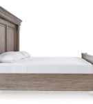 Signature Design by Ashley Blairhurst California King Panel Bed-Light Grayish