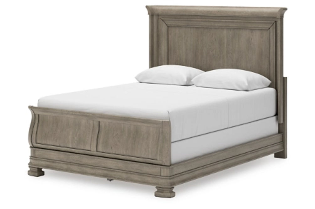 Signature Design by Ashley Lexorne Queen Sleigh Bed-Gray